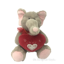 Plüsch Elefant zum Valentinstag